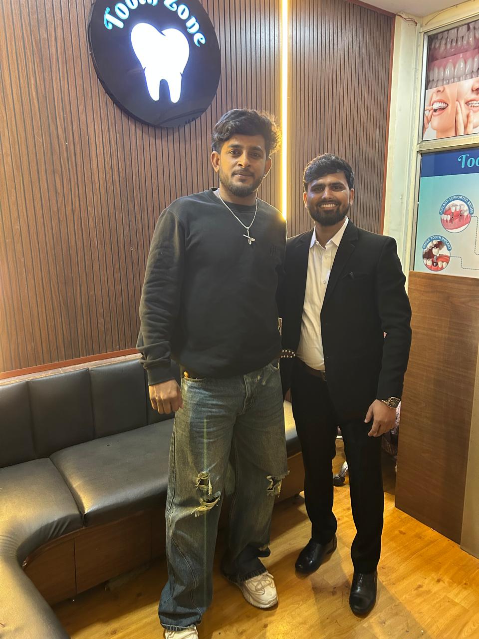 Celebrity Visit at Tooth Zone