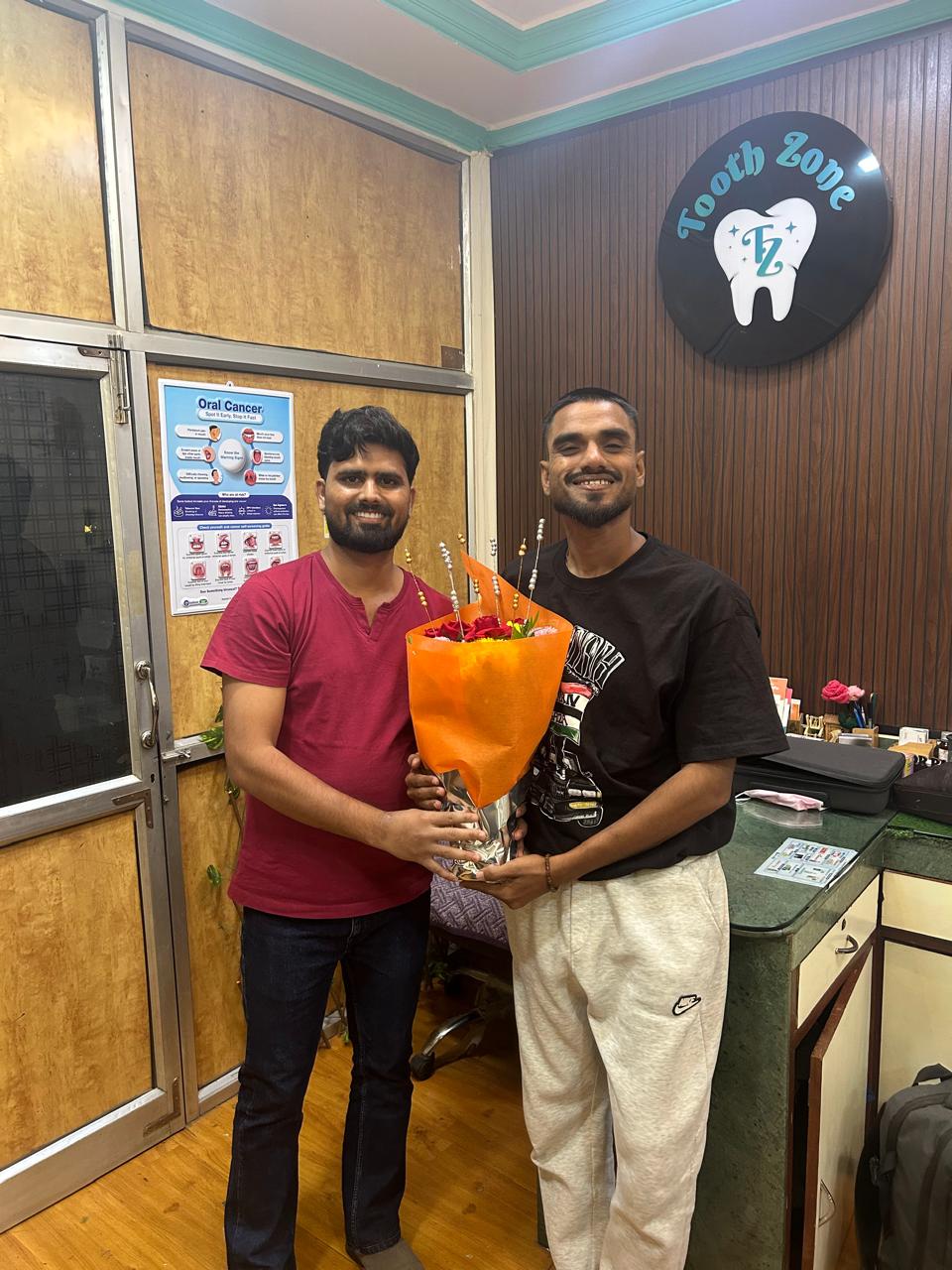 Celebrity Visit at Tooth Zone
